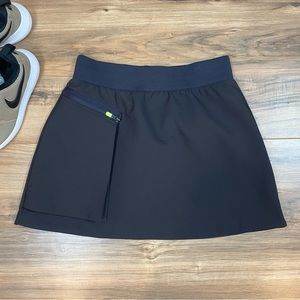 Nike Athletic Tennis Golf‎ Skirt Utility Pocket Women's M Color Black